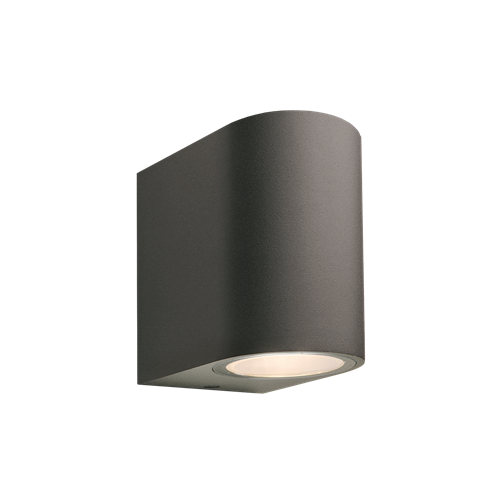 LED Wandspot - 78mm zwart - Losse lamp LED Wandspot - 78mm zwart - Losse lamp